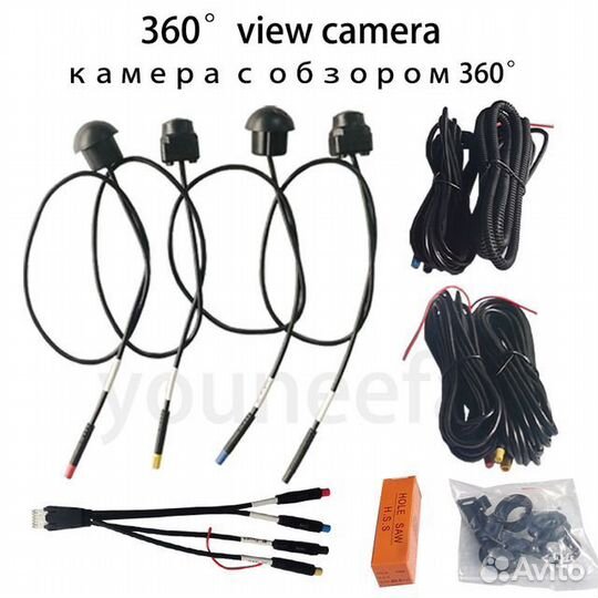 Камера кругового обзора 360