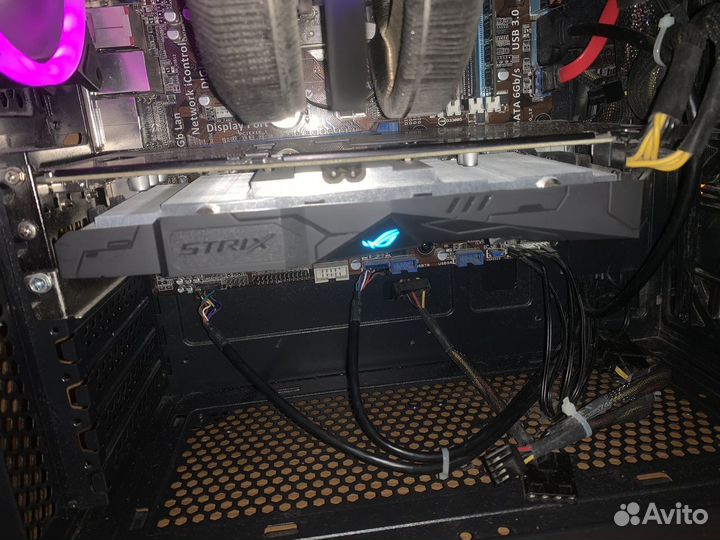 Видеокарта asus gtx 1050 ti strix gaming OC 4gb