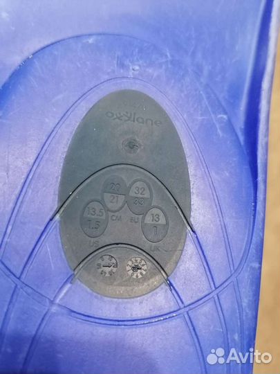 Ласты для плавания детские