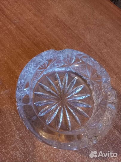 Хрустальная пепельница СССР