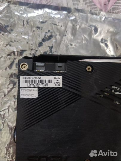 Asus dual radeon rx5700 8gb evo