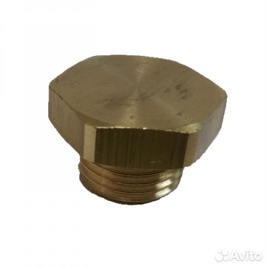 Пробка заглушка резьбовая M16 SW22 с уплотнительн