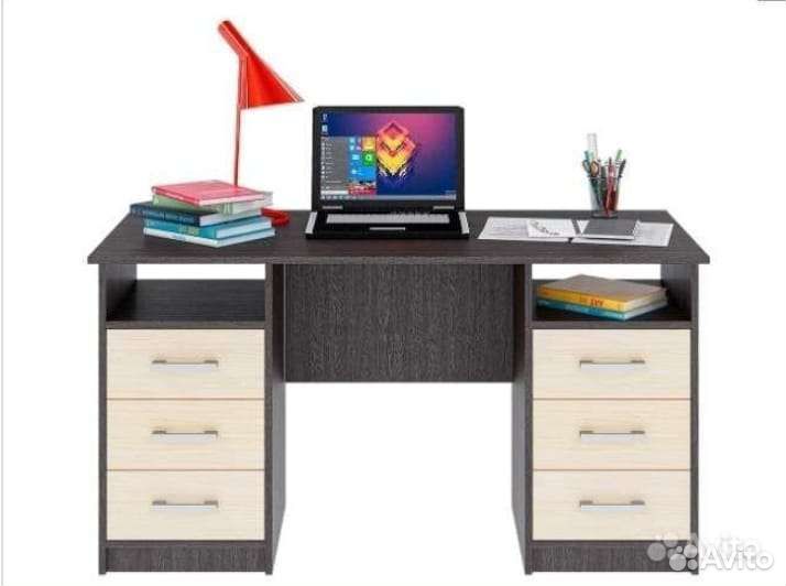 Стол письменный, компьютерный с выдвижными ящиками