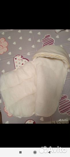 Зимний конверт в коляску