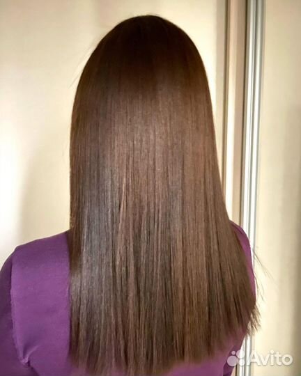 Кератиновое выпрямление волос,ботокс