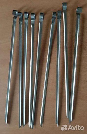 Шампура из нержавейки 20 шт