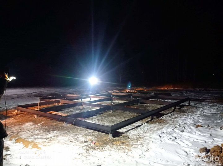 Винтовые сваи под ключ установка