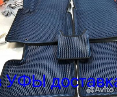 Эва Коврики 3D с бортами для авто