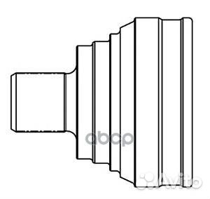 Шрус наружный к-т audi A4 (8E2 B6) 803078 GSP