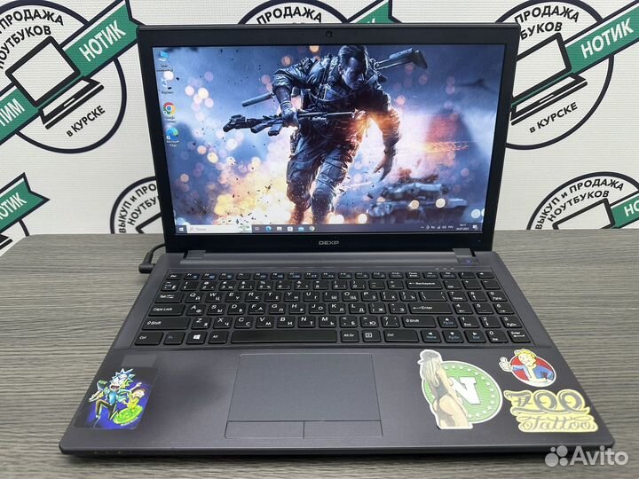Мощный игровой DNS Core i5-4210M 8Gb GeForce GT940