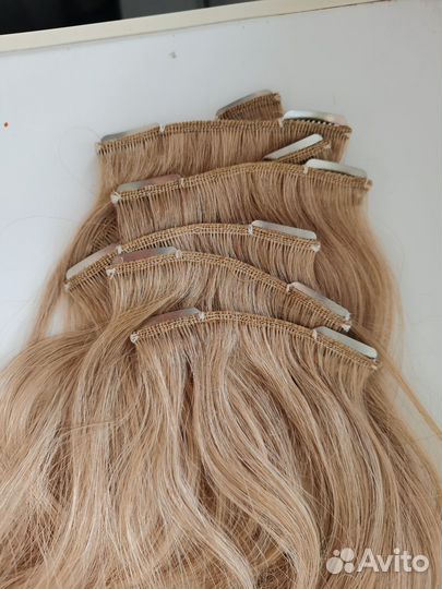 Продам натуральные волосы на клипсах