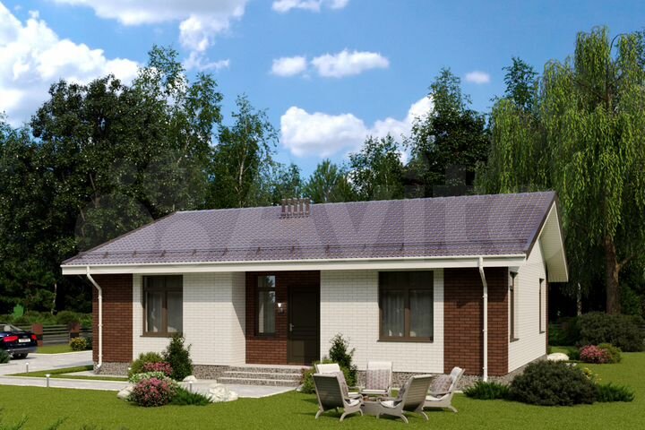 Дом 90 м² на участке 15,3 сот.