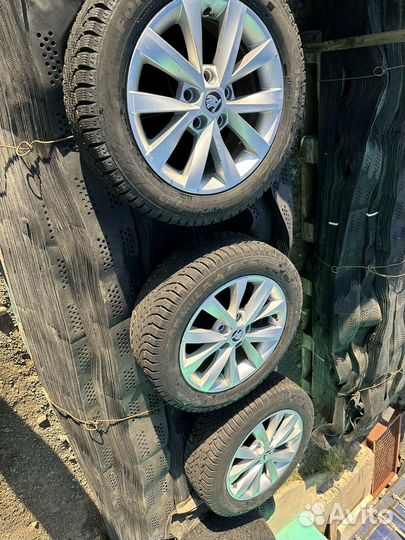 Колеса зима Шкода