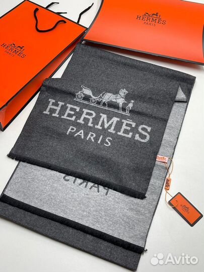 Шарф мужской hermes