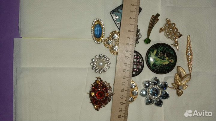 Броши СССР, Чехословакии, красота