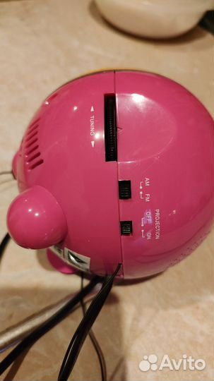 Электронные часы-будильник vitek с радио