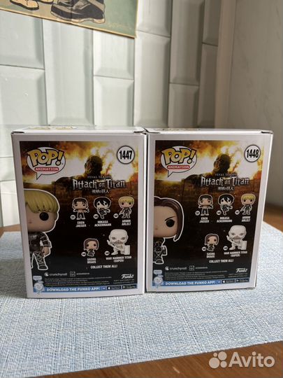 Фигурки Funko pop Attack on Titan