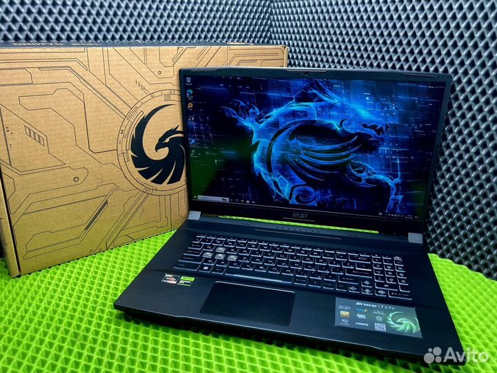 Мощный,на гарантии с наушниками м мышкой ноутбук