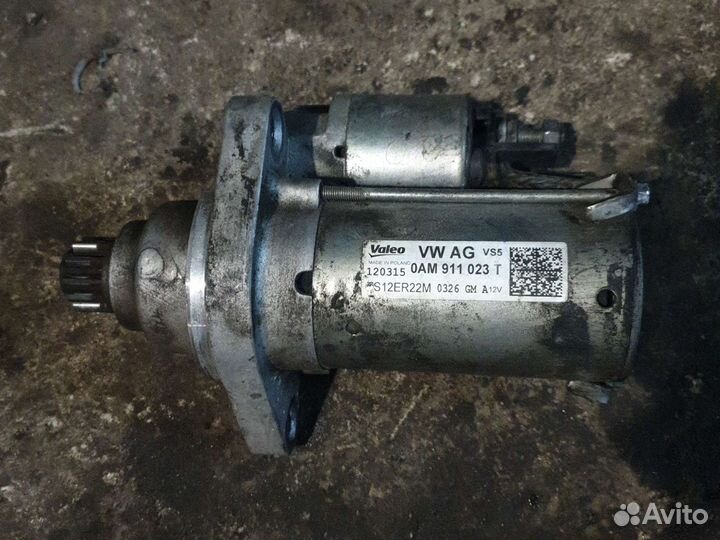 Стартер шкода октавия А7 1.4 DSG