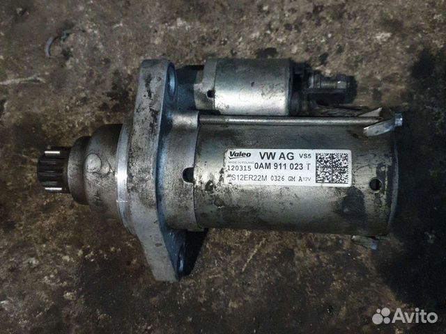 Стартер шкода октавия А7 1.4 DSG