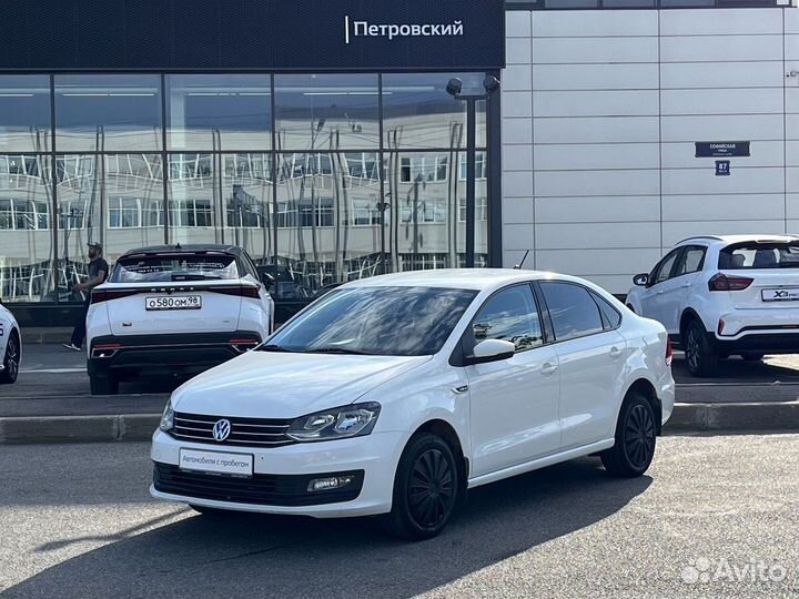 Volkswagen Polo 1.6 МТ, 2019, 118 508 км