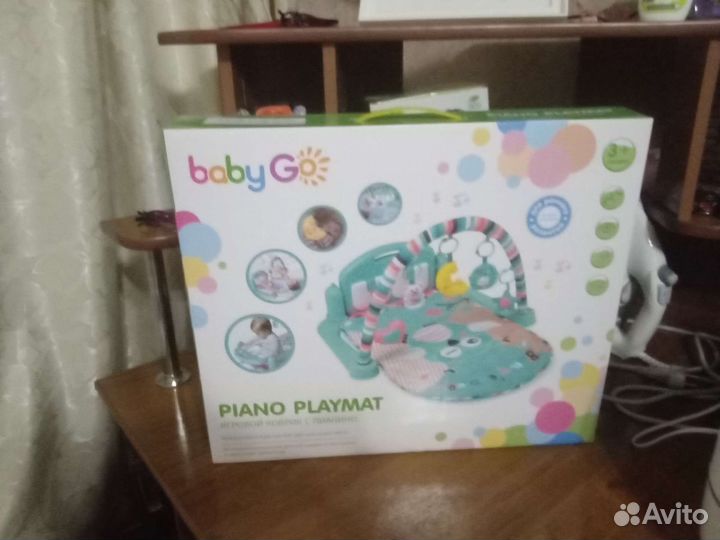 Развивающий коврик с пианино