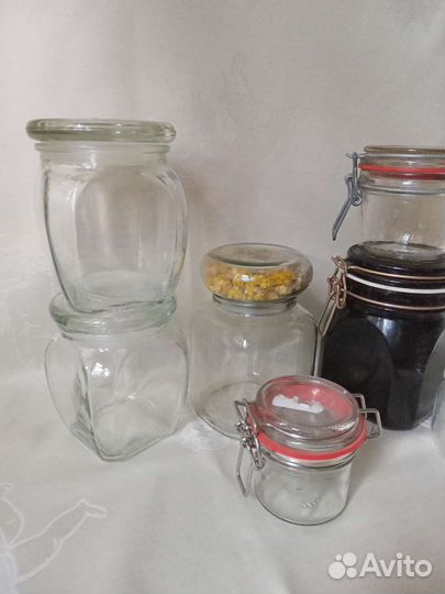 Банки стеклянные