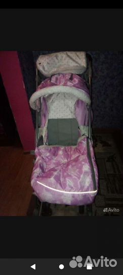 Детские санки коляска