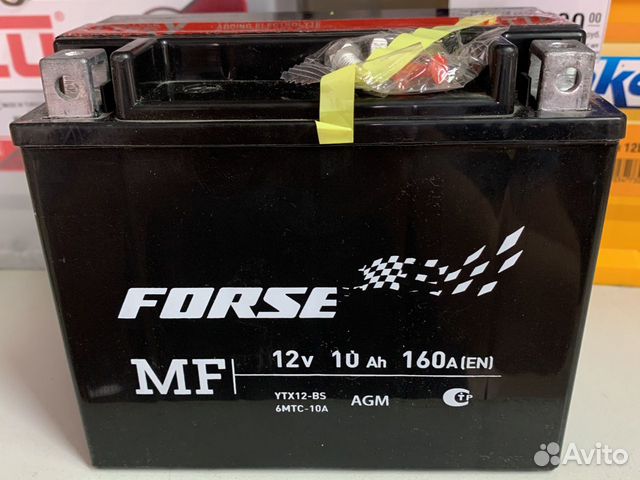 Аккумулятор мото Forse 10Ач