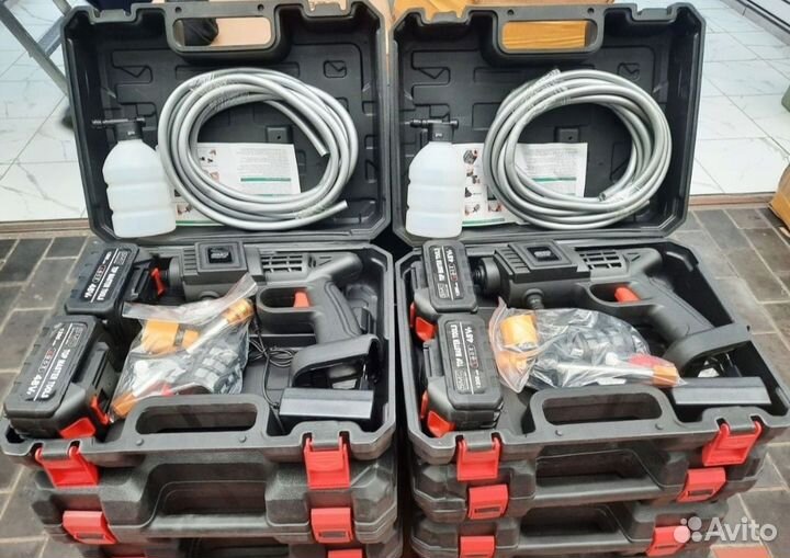 Мойка высокого давления на аккумуляторе