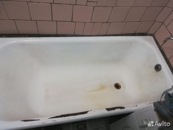 Реставрация (жидкий акрил) ванн, раковин и поддоно