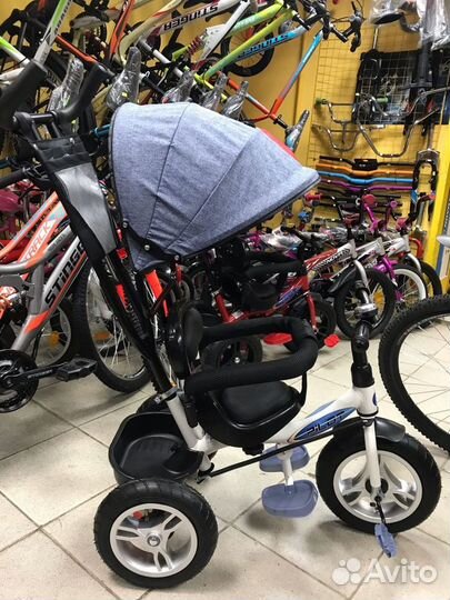 Велосипед трехколесный Коляска новый