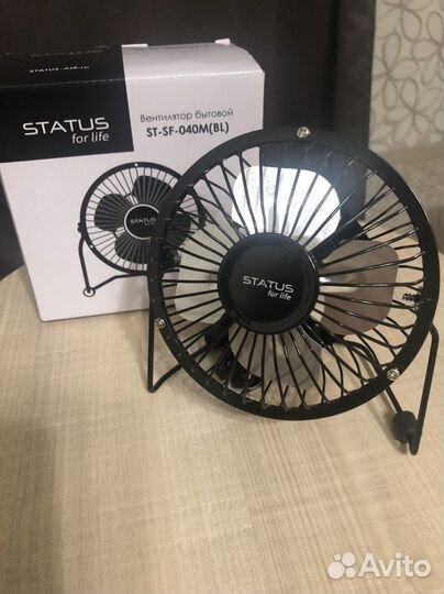 Вентилятор настольный новый от usb