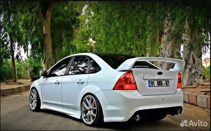 Спойлер EVO Ford Focus седан 2