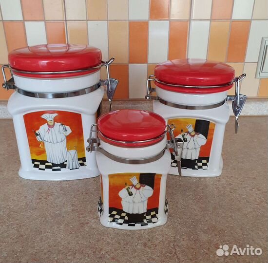 Керамические банки (набор)