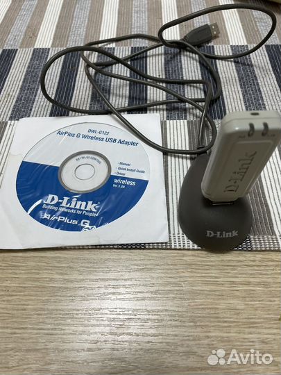 Адаптер беспроводной D-Link DWL-G122