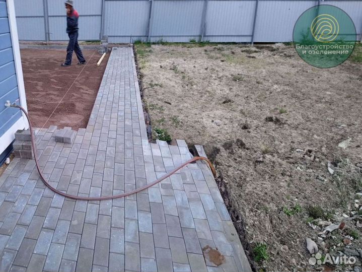 Тротуарная брусчатка под ключ