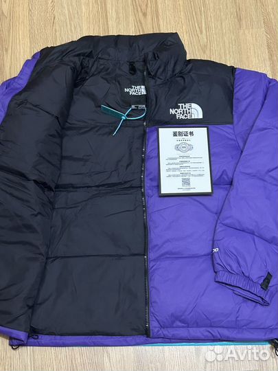 Куртка The north face 700 фиолетовый оригинал