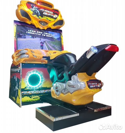 Игровые автоматы гонки,супер байк, super bikes 2
