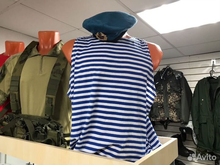 Тельняшка майка вдв вмф летняя