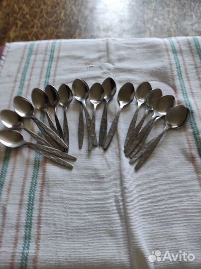 Чайные ложки СССР нержавейка