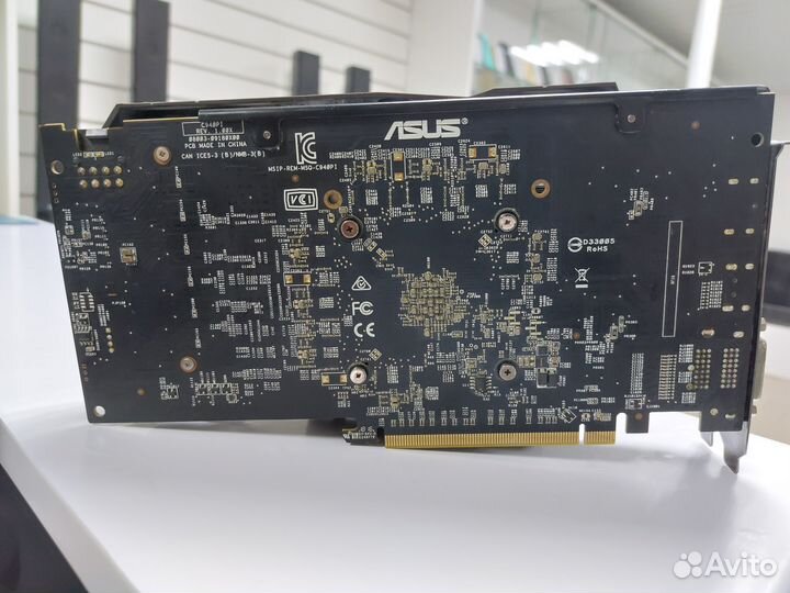 Видеокарта asus ROG Strix Radeon RX 580 8Gb (Скупк