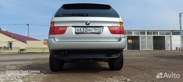 Задний бампер BMW x 5 e 53