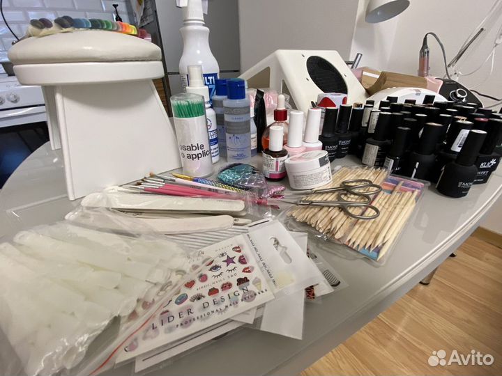 Полный набор для маникюра гель лак