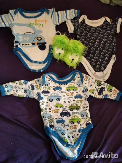 Детские вещи пакетом на мальчика от 62 до 80