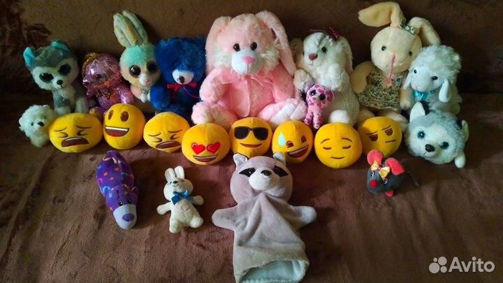 Мягкие игрушки (пакетом)