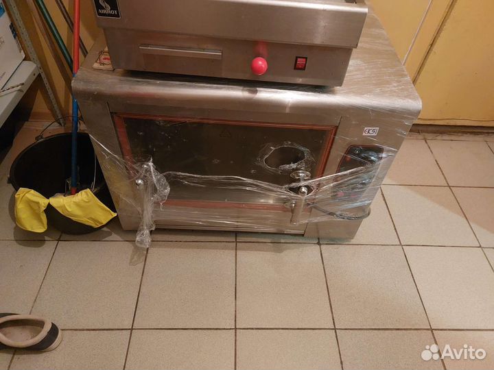 Печь для куры гриль, карусельная на 12 кур