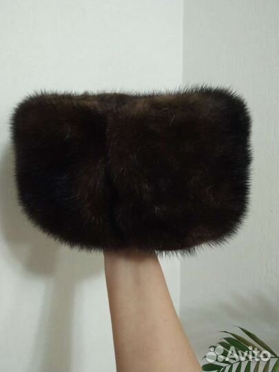 Шапка норковая мужская