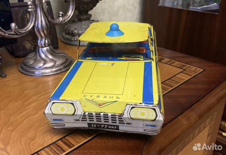 Старинная игрушка Автомашина гаи СССР