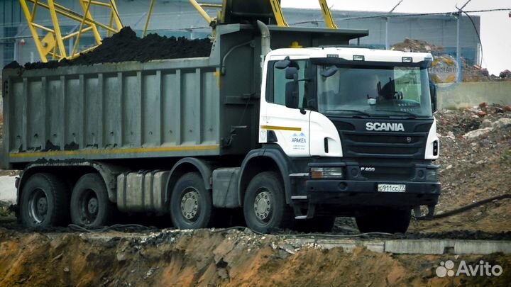 Грунт для отсыпки доставка от 100 кубометров